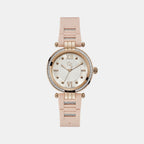 Sportchic Women Quartz White Dial Analog Silicone Watch Y56005L1MF