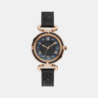 GC Round Blue Analog watch