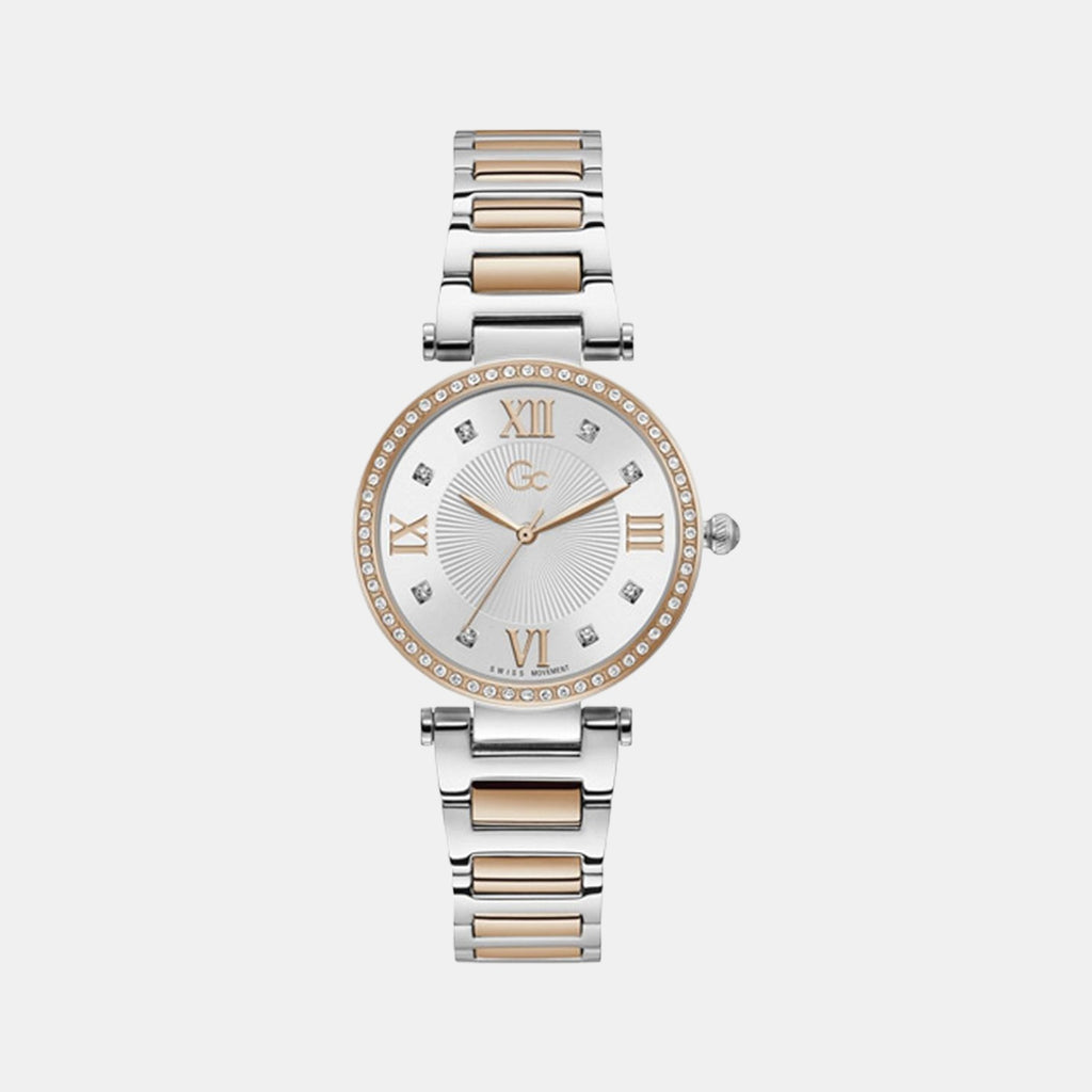 GC Round Silver Analog watch