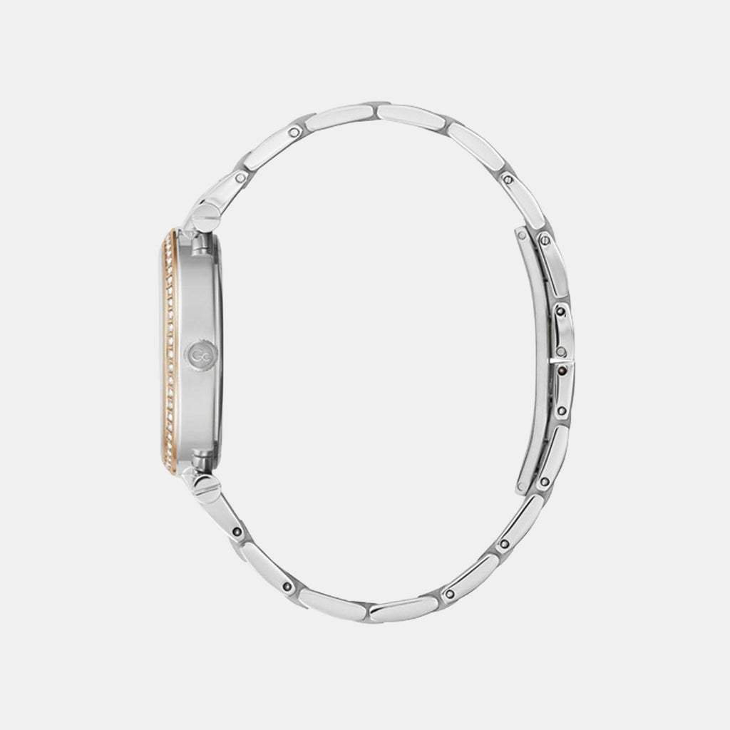 GC Women Round Silver watch