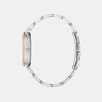 GC Women Round Silver watch