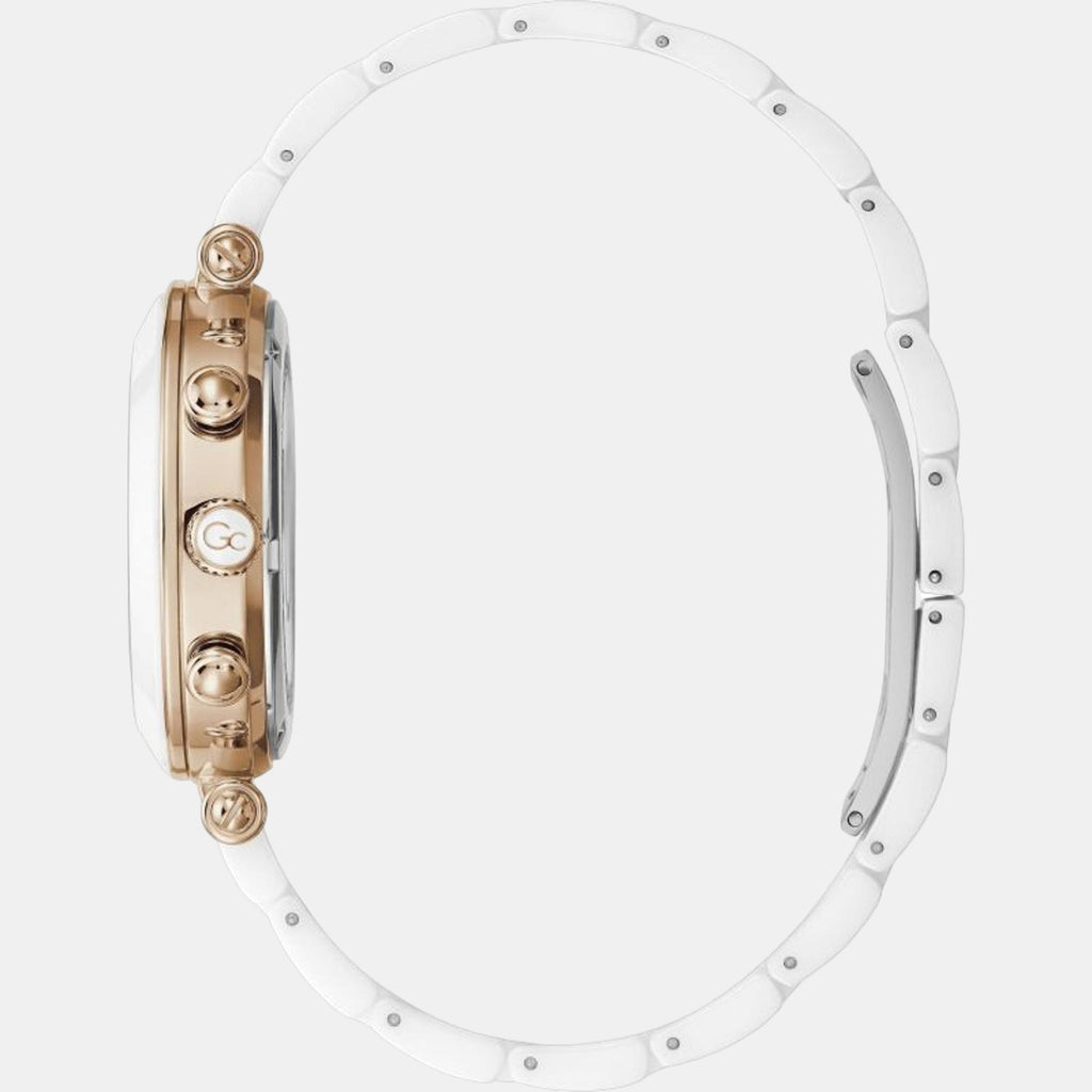 GC Women Round White watch