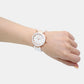 Female White Ceramic Chronograph Watch Y65001L1MF