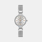 Female Silver Analog Stainless Steel Watch Y67001L1MF