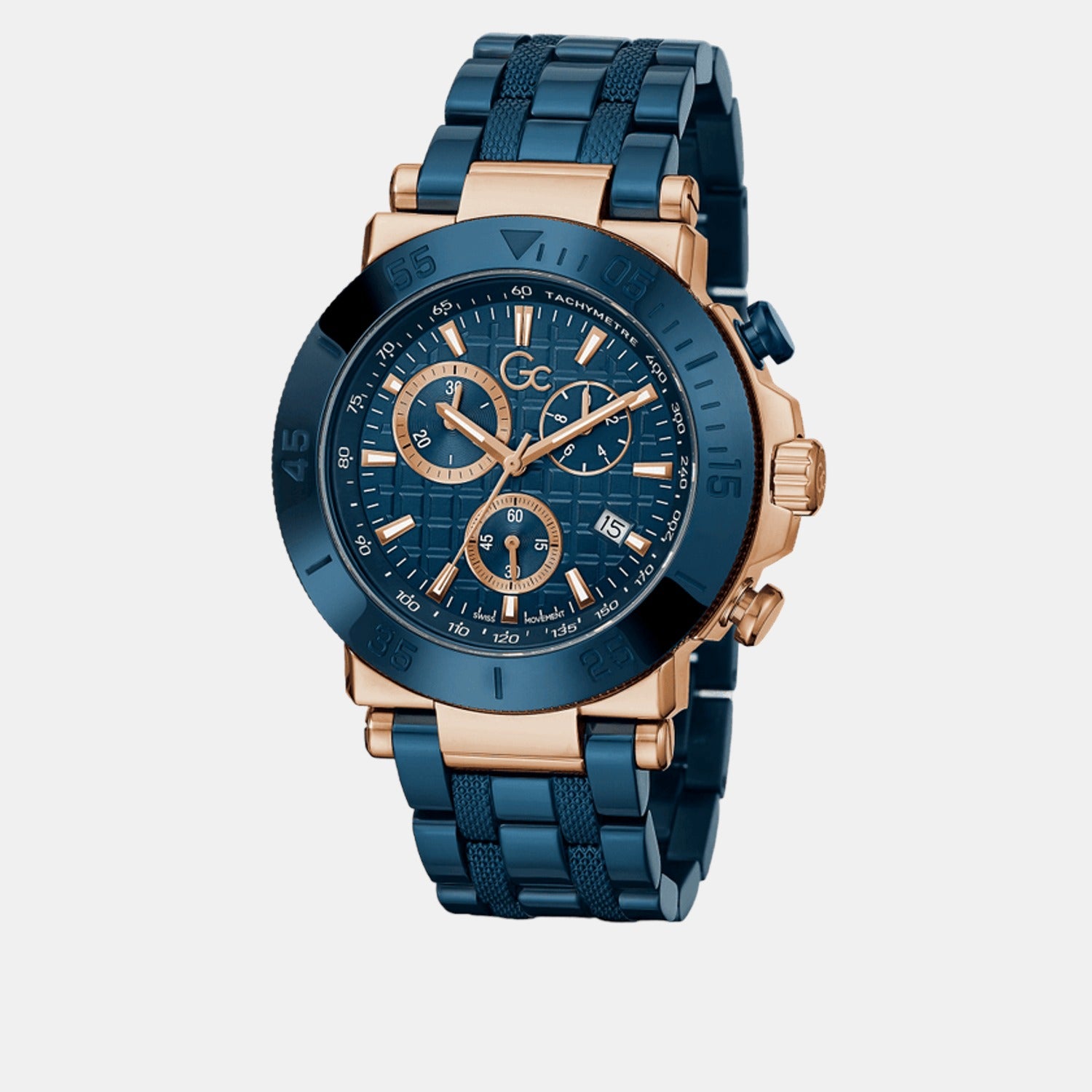 GC Stainless Steel Round watch