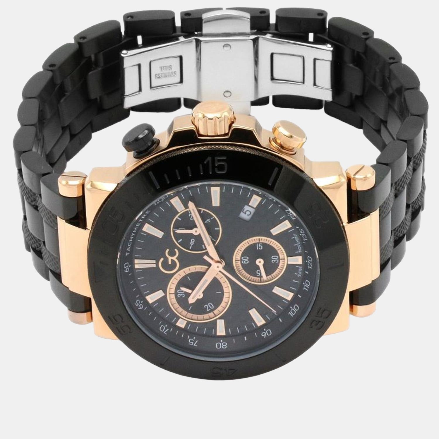 GC Round Quartz Chronograph Men watch