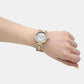 Female White Analog Stainless Steel Watch Y78002L1MF