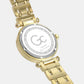 Female White Analog Stainless Steel Watch Y78002L1MF