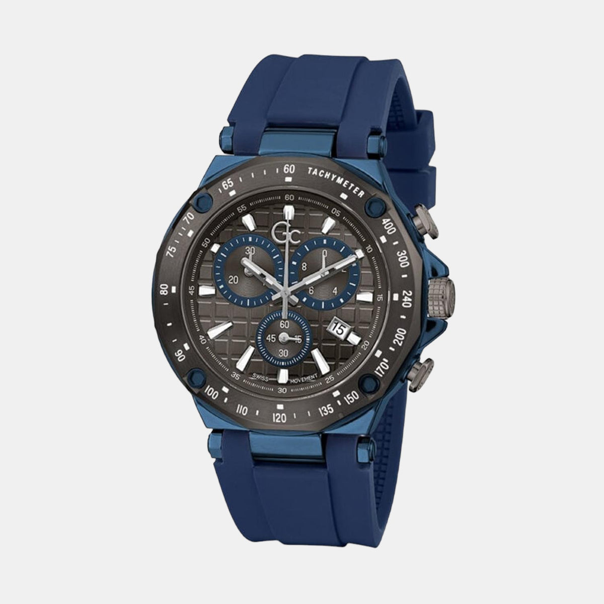 GC Stainless Steel Round watch