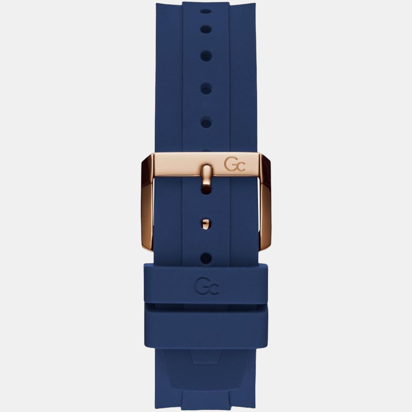 Male Blue Silicon Chronograph Watch Y81007G7MF