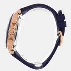 Spirit Chronograph Men Quartz Blue Dial Chronograph Silicone Watch Y81007G7MF