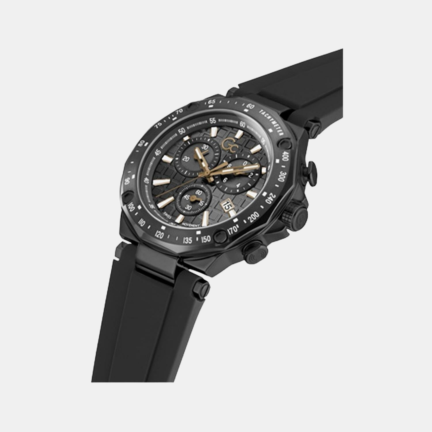 GC Men Round Black watch