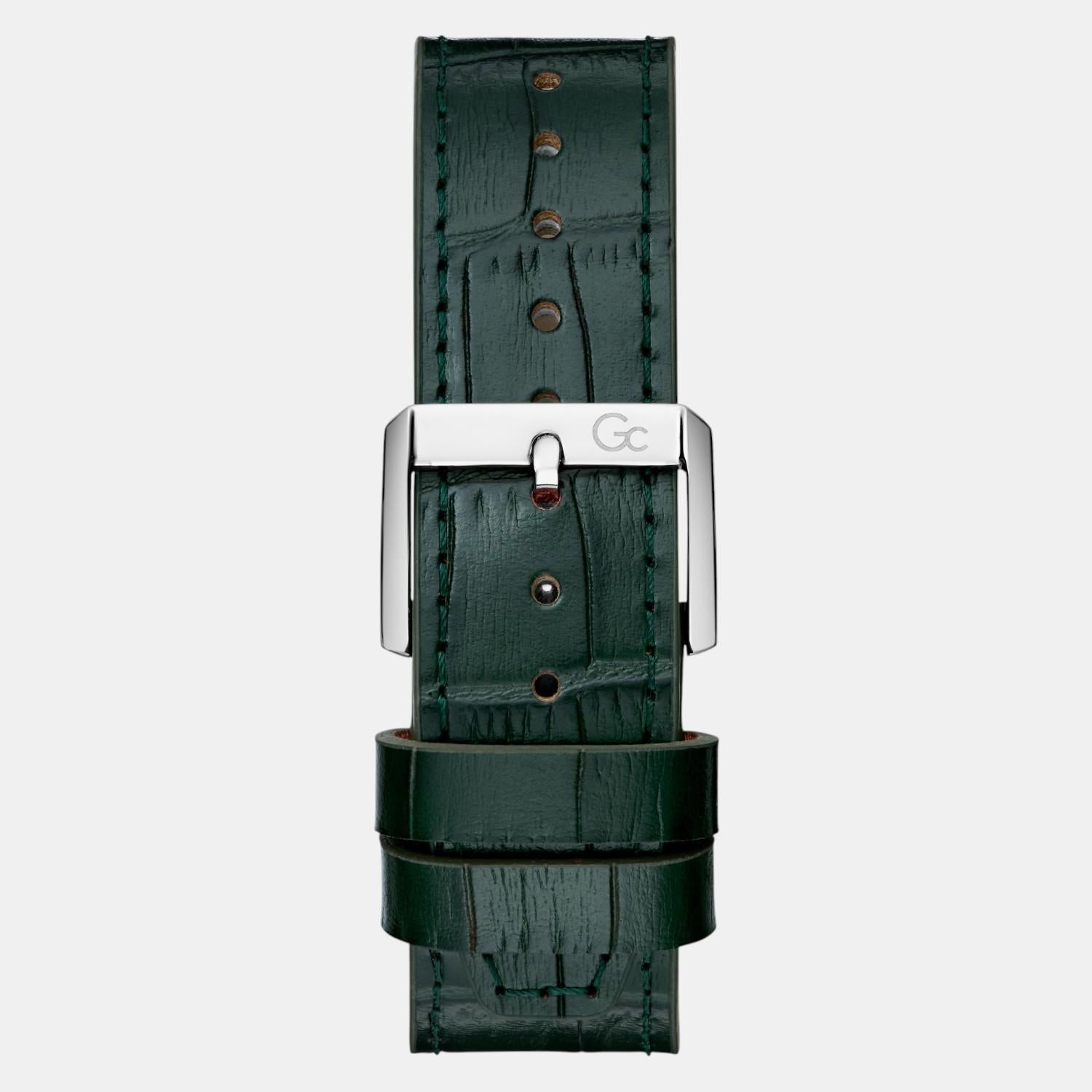 Spirit Sport Men Quartz Grey Dial Chronograph Leather Watch Y81011G5MF