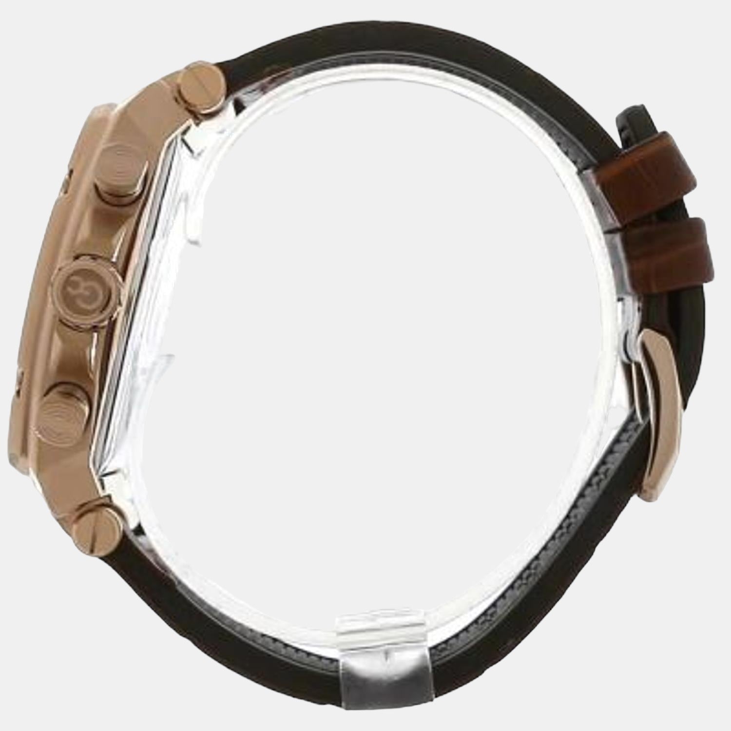 Spirit Tonneau Chrono Men Quartz Green Dial Chronograph Leather Watch Y83002G5MF