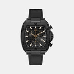 GC Rectangular Black Chronograph watch