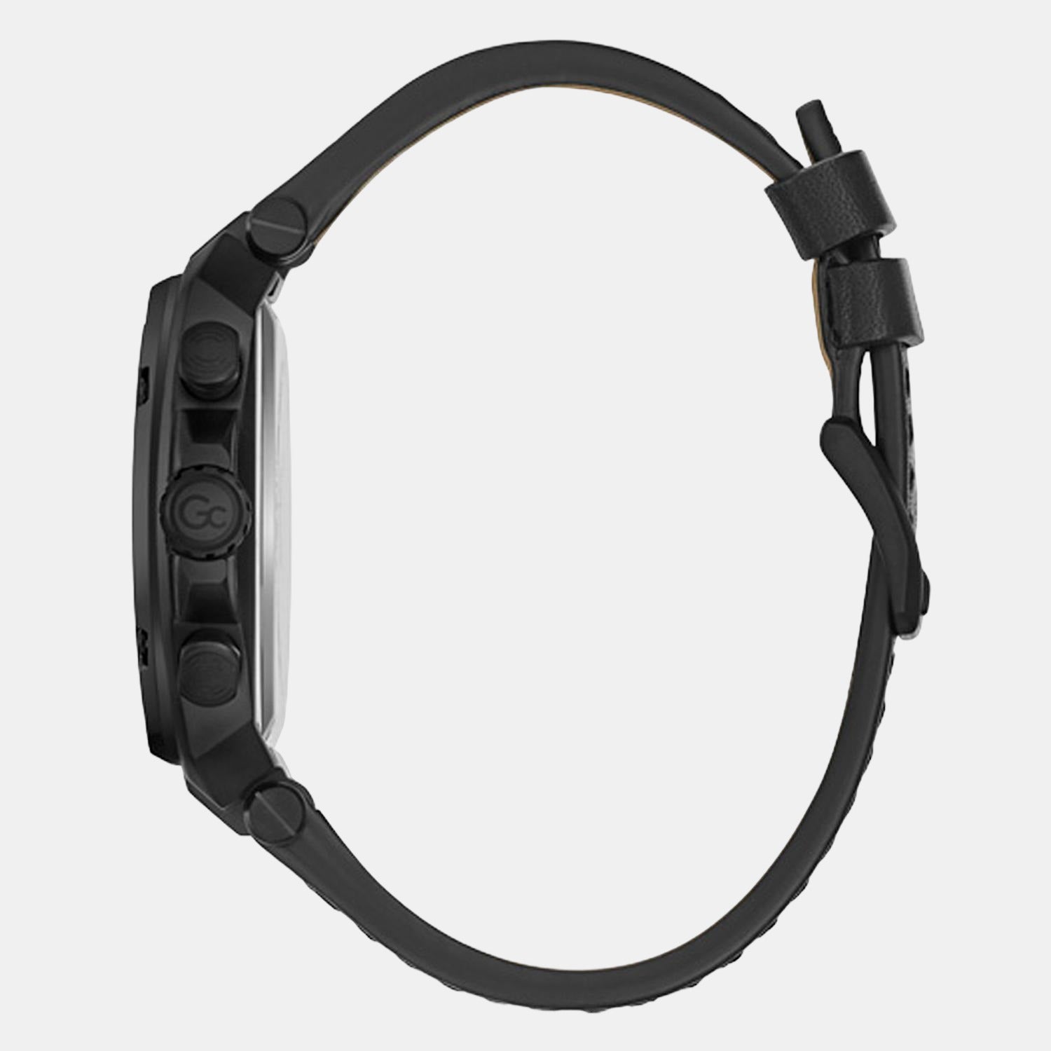 GC Men Rectangular Black watch