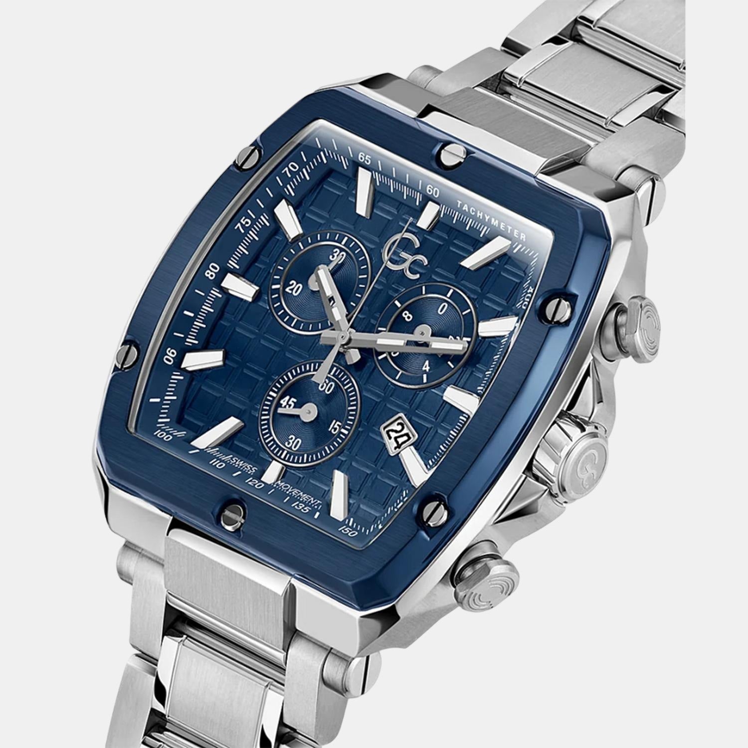 GC Stainless Steel Round watch