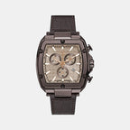 GC Round Beige Chronograph watch