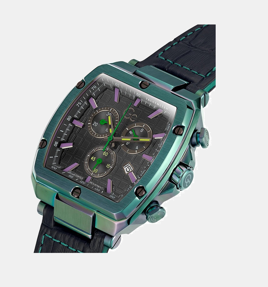 GC Men Round Black watch