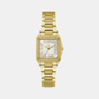 GC Square White Analog watch
