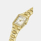 Female White Analog Stainless Steel Watch Y85001L1MF