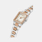 Female White Analog Stainless Steel Watch Y85002L1MF