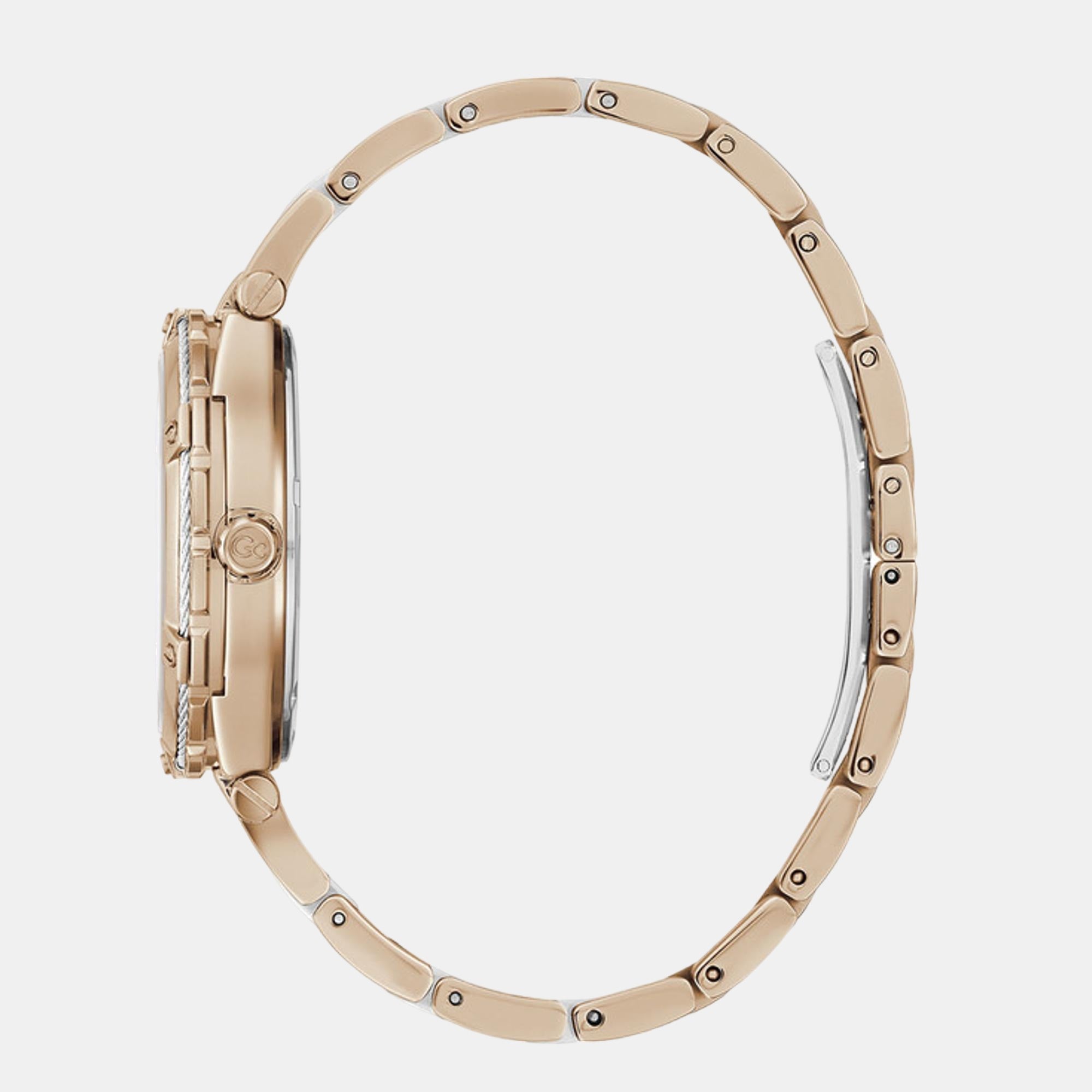 CableSport Women Quartz Two Tone Dial Chronograph Stainless Steel Watch Y87002L1MF