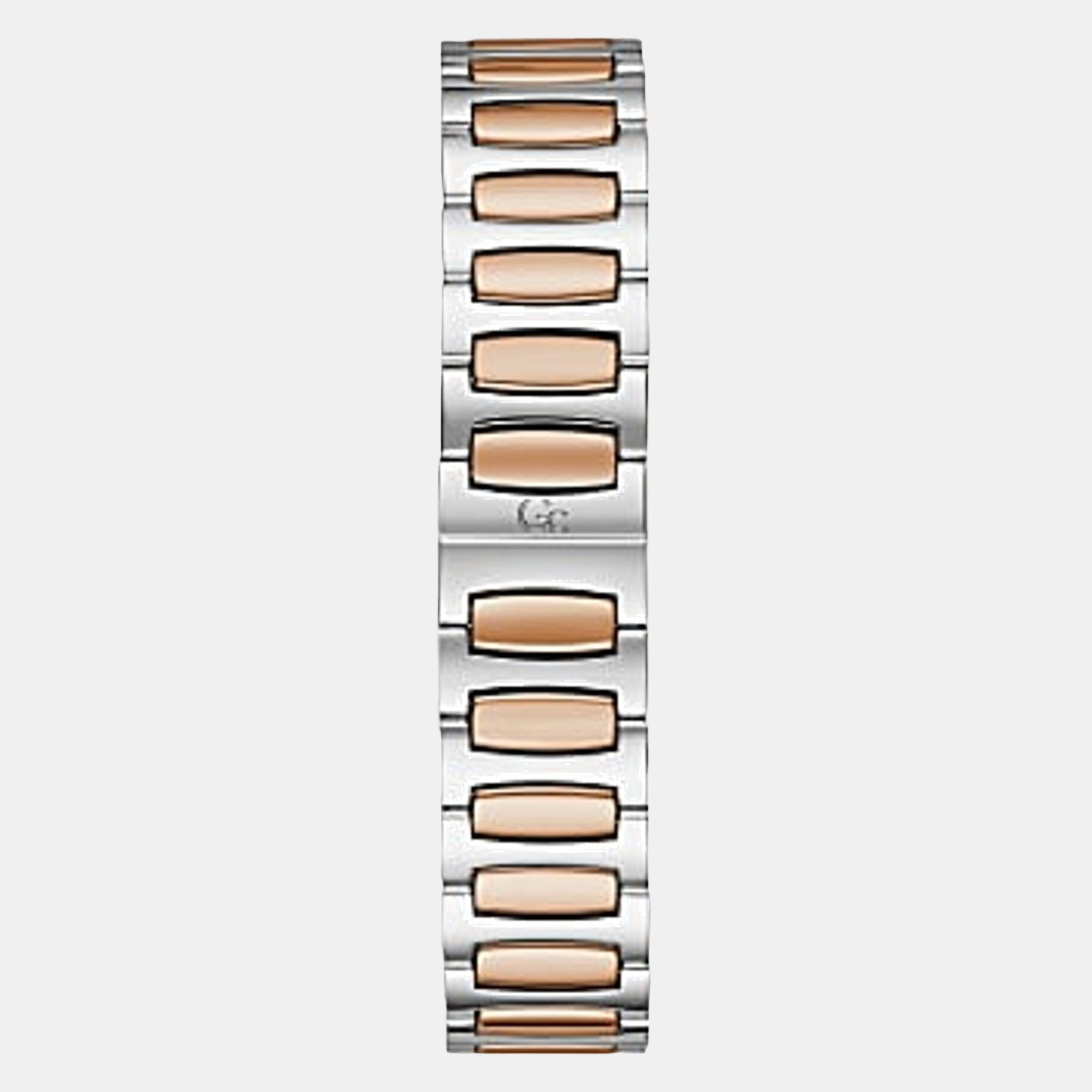 Fusion Women Women Quartz Grey Dial Analog Stainless Steel Watch Y96001L5MF