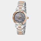 Fusion Women Women Quartz Grey Dial Analog Stainless Steel Watch Y96001L5MF