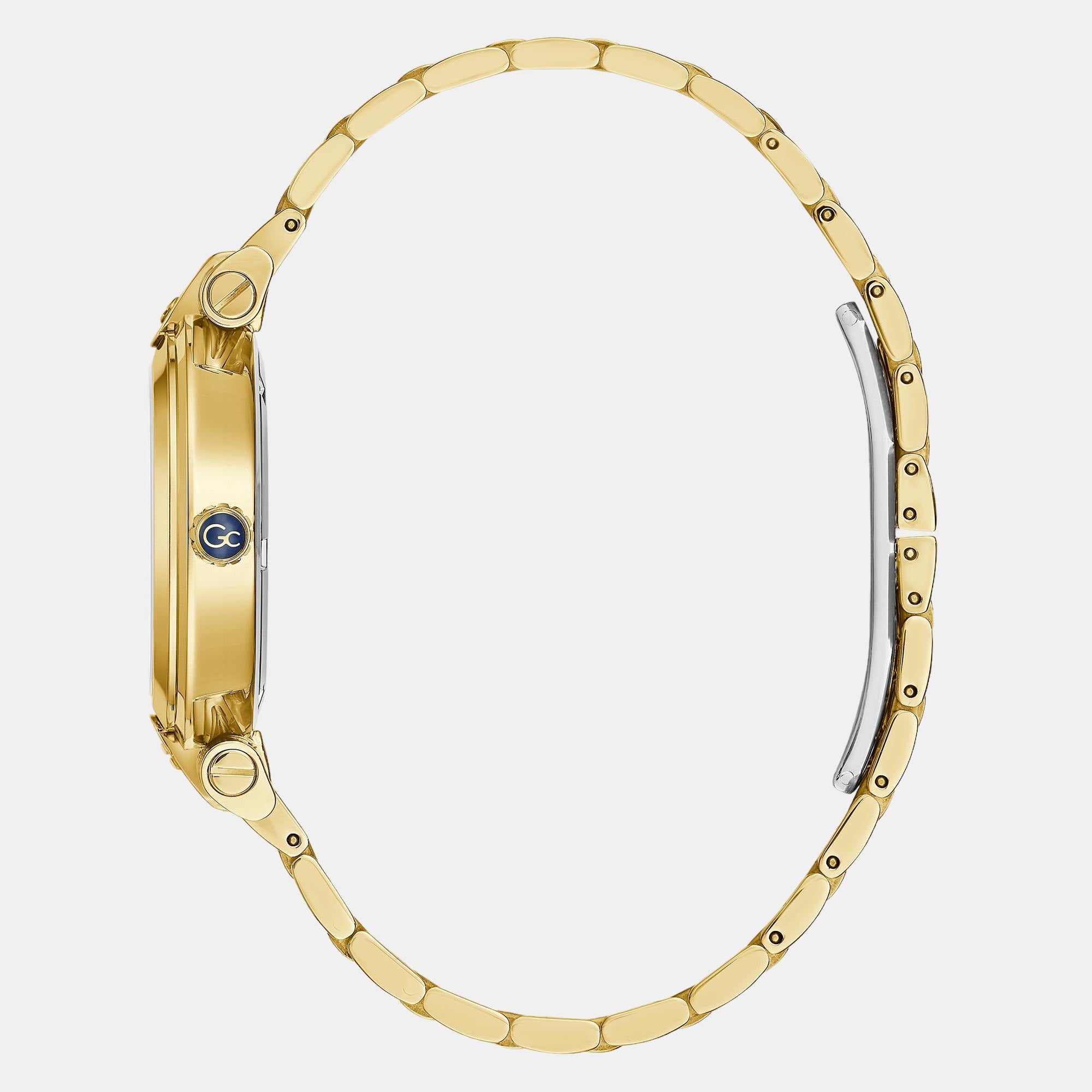 Fusion Women Quartz White Dial Analog Stainless Steel Watch Y96002L1MF