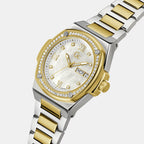 GC Women Round White watch