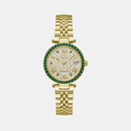 GC Round White Analog watch