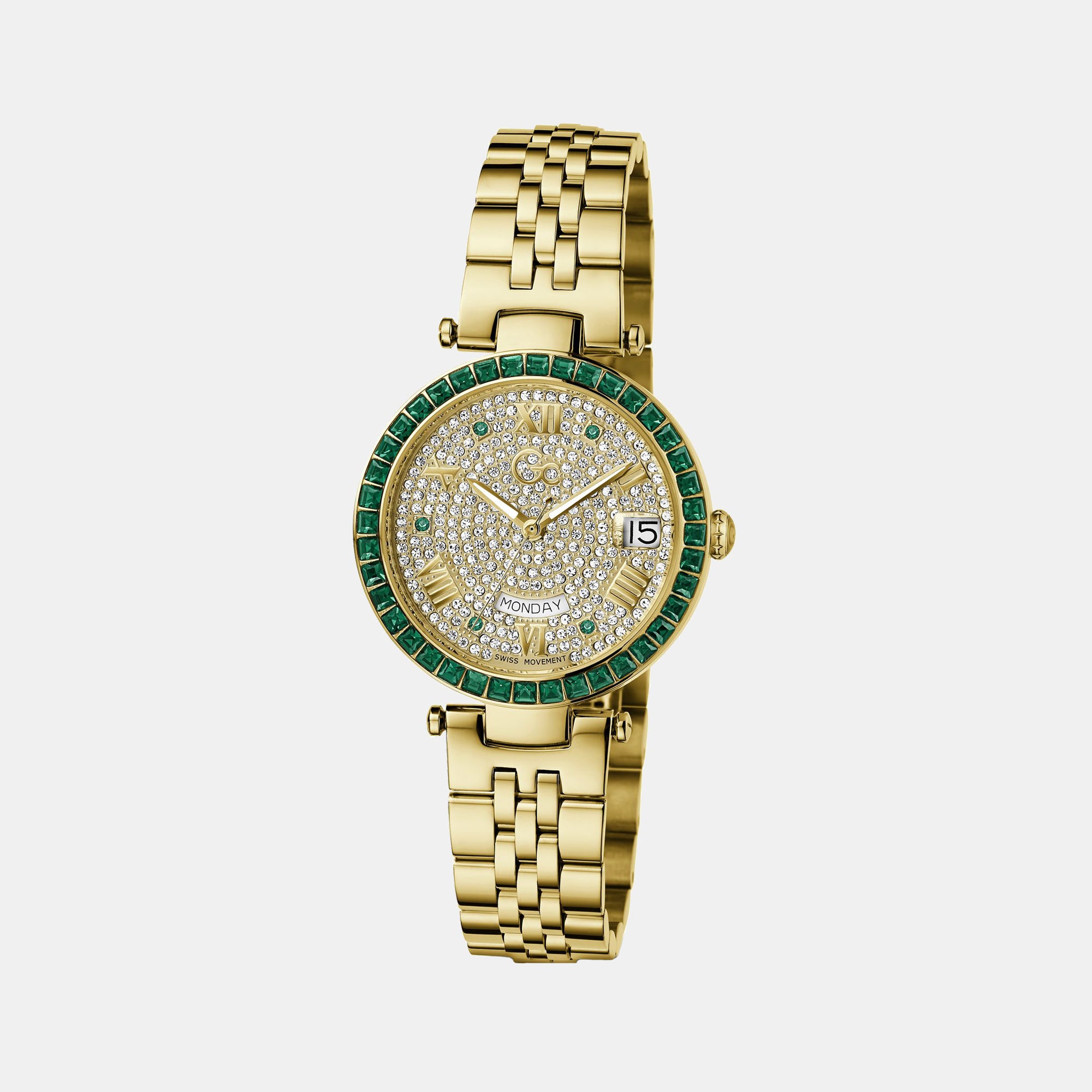 GC Stainless Steel Round watch