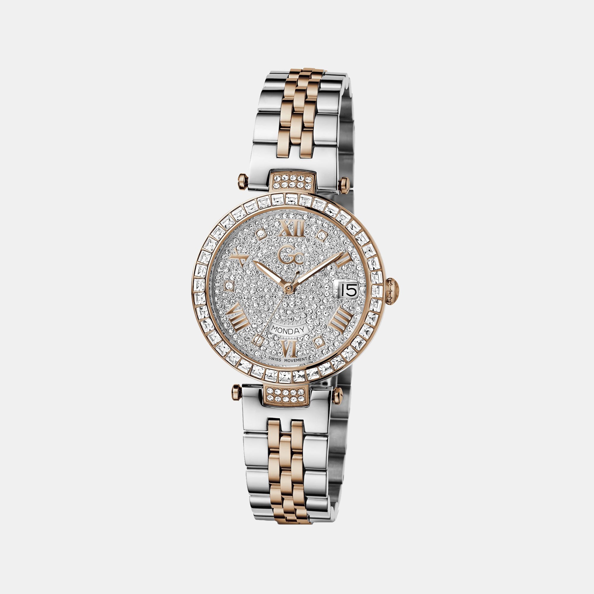 GC Stainless Steel Round watch