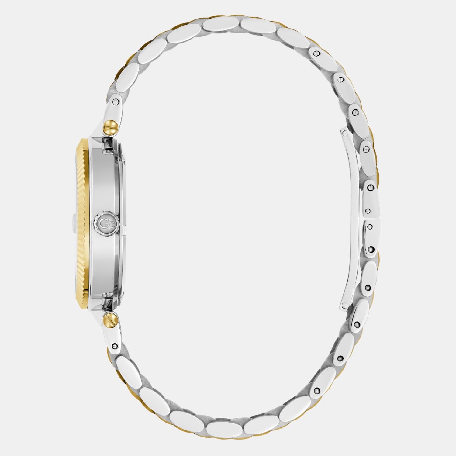 Flair Women Quartz Green Dial Analog Stainless Steel Watch Z01019L9MF