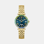 Gc Flair Women Quartz Blue Dial Analog Stainless Steel Watch Z01021L7MF