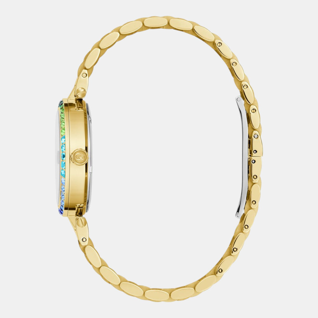 Gc Flair Women Quartz Blue Dial Analog Stainless Steel Watch Z01021L7MF