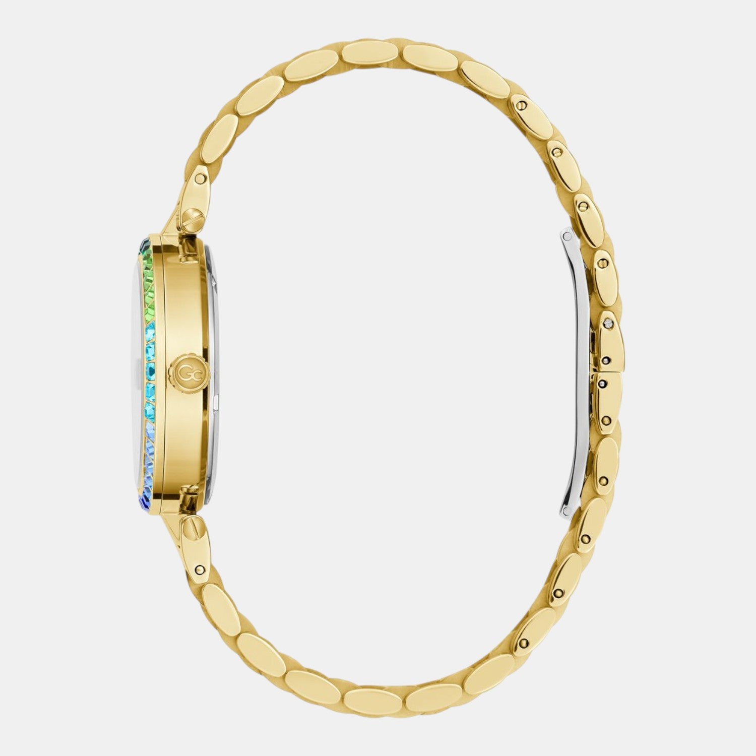 Gc Flair Women Quartz Blue Dial Analog Stainless Steel Watch Z01021L7MF