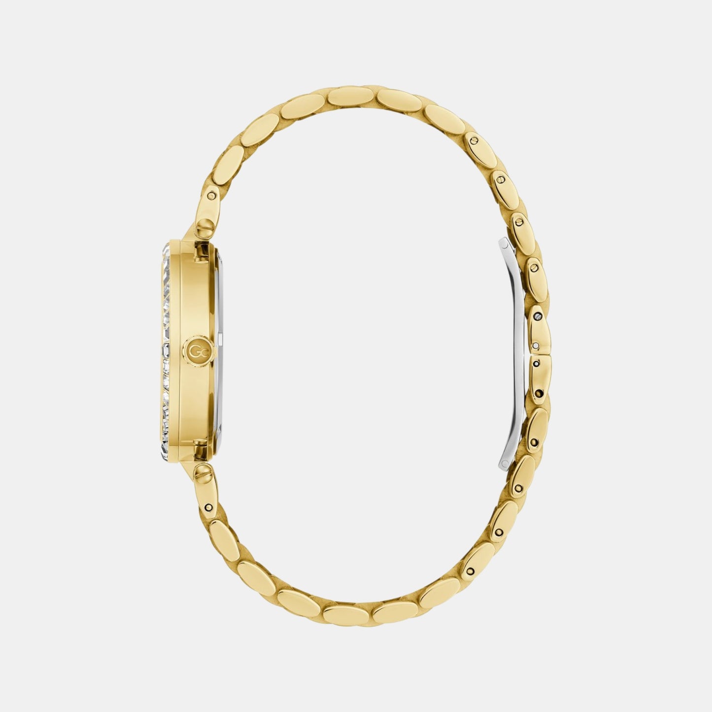 Flair Women Quartz White Dial Analog Stainless Steel Watch Z01022L6