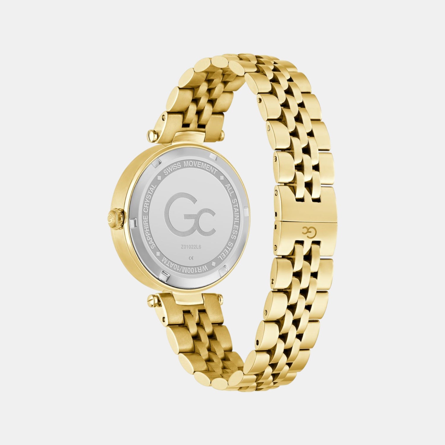 Flair Women Quartz White Dial Analog Stainless Steel Watch Z01022L6