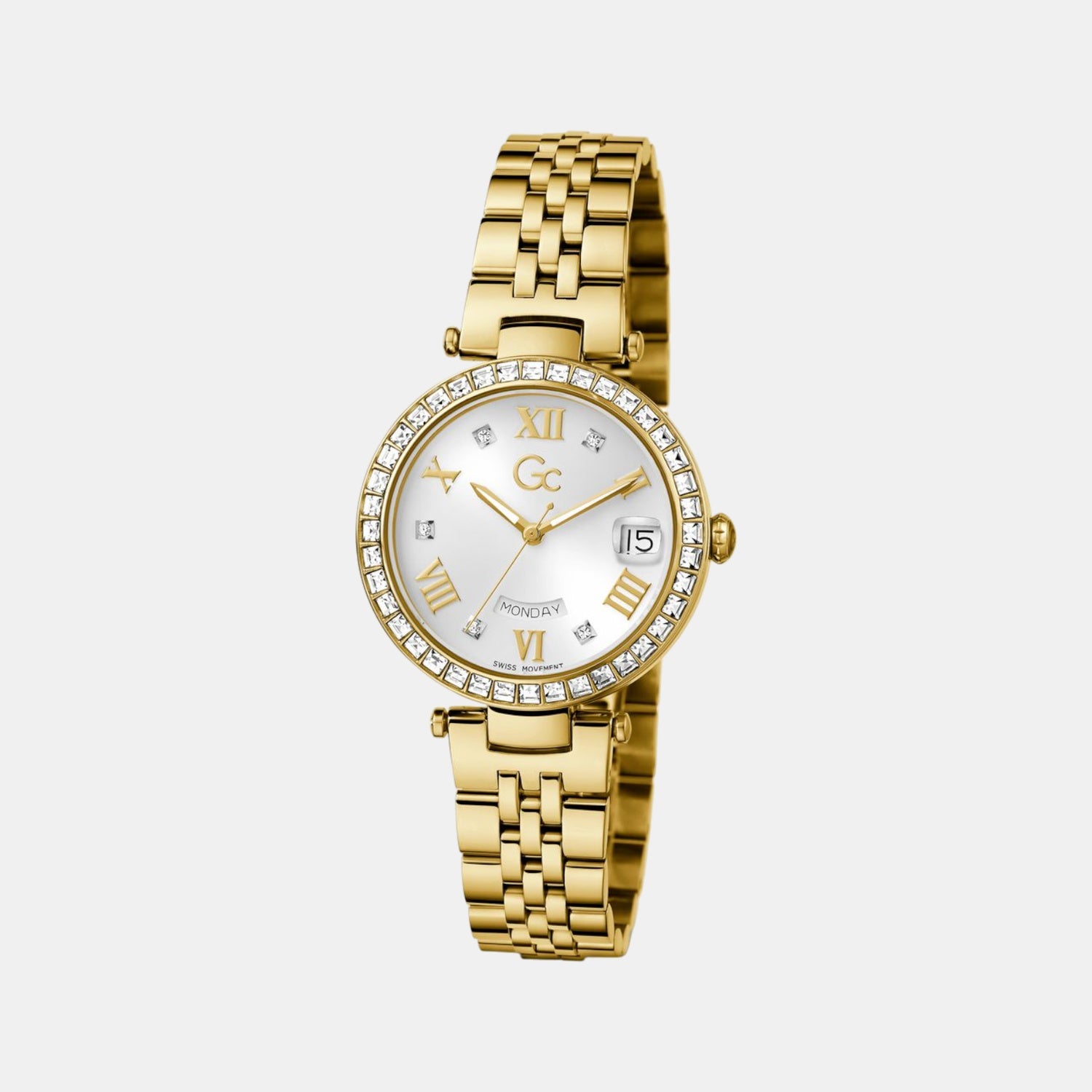 Flair Women Quartz White Dial Analog Stainless Steel Watch Z01022L6