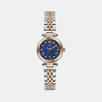 GC Round Blue Analog watch