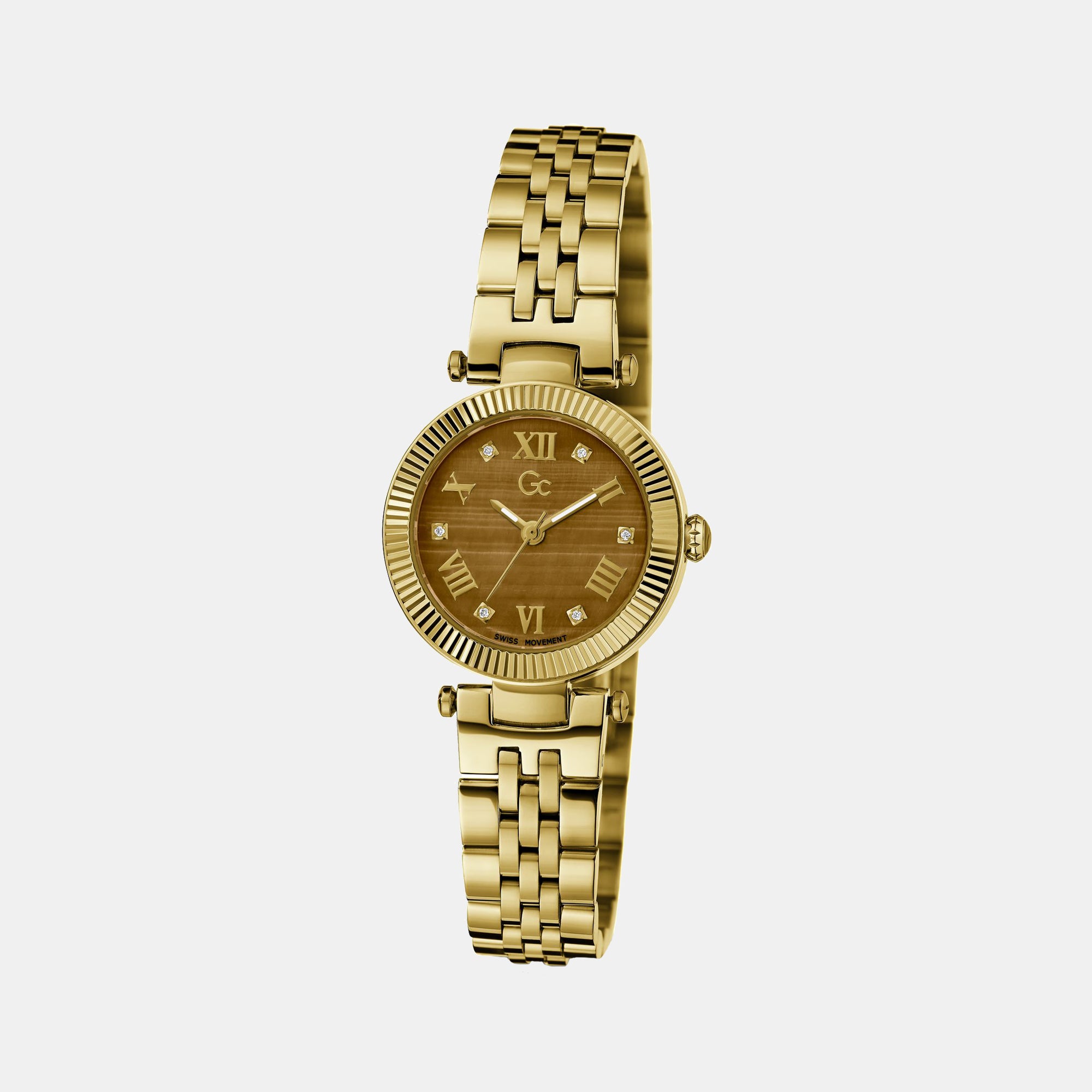 GC Stainless Steel Round watch