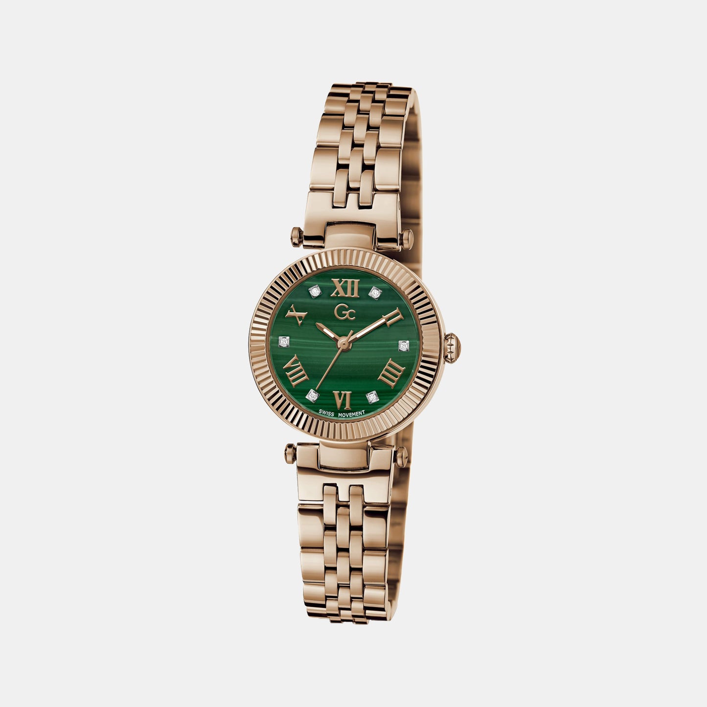Female Green Analog Stainless Steel Watch Z02006L9MF