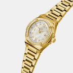 Sportchic Women Quartz White Dial Analog Stainless Steel Watch Z12005L1MF