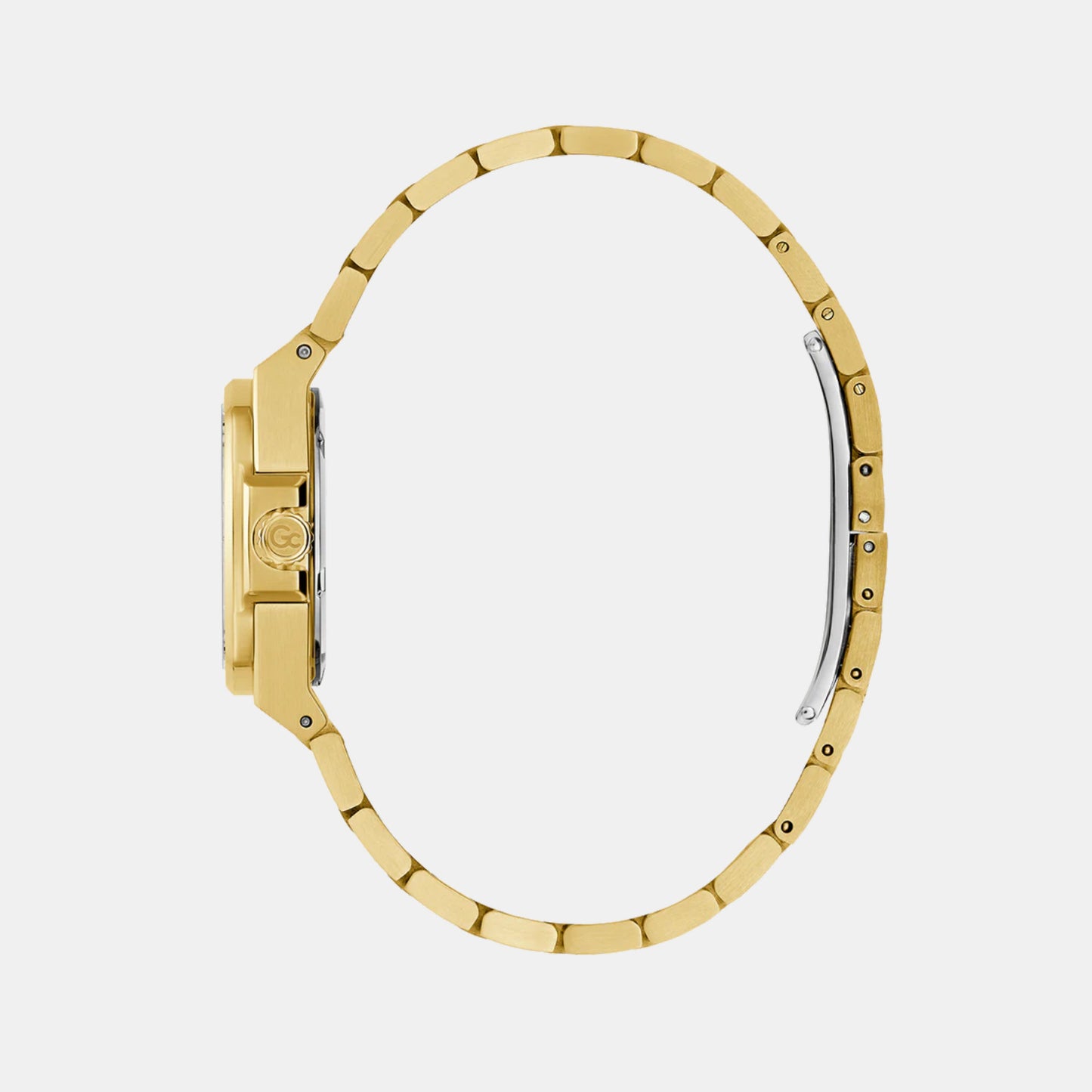 Coussin Shape Women Quartz White Dial Analog Stainless Steel Watch Z12005L1MF