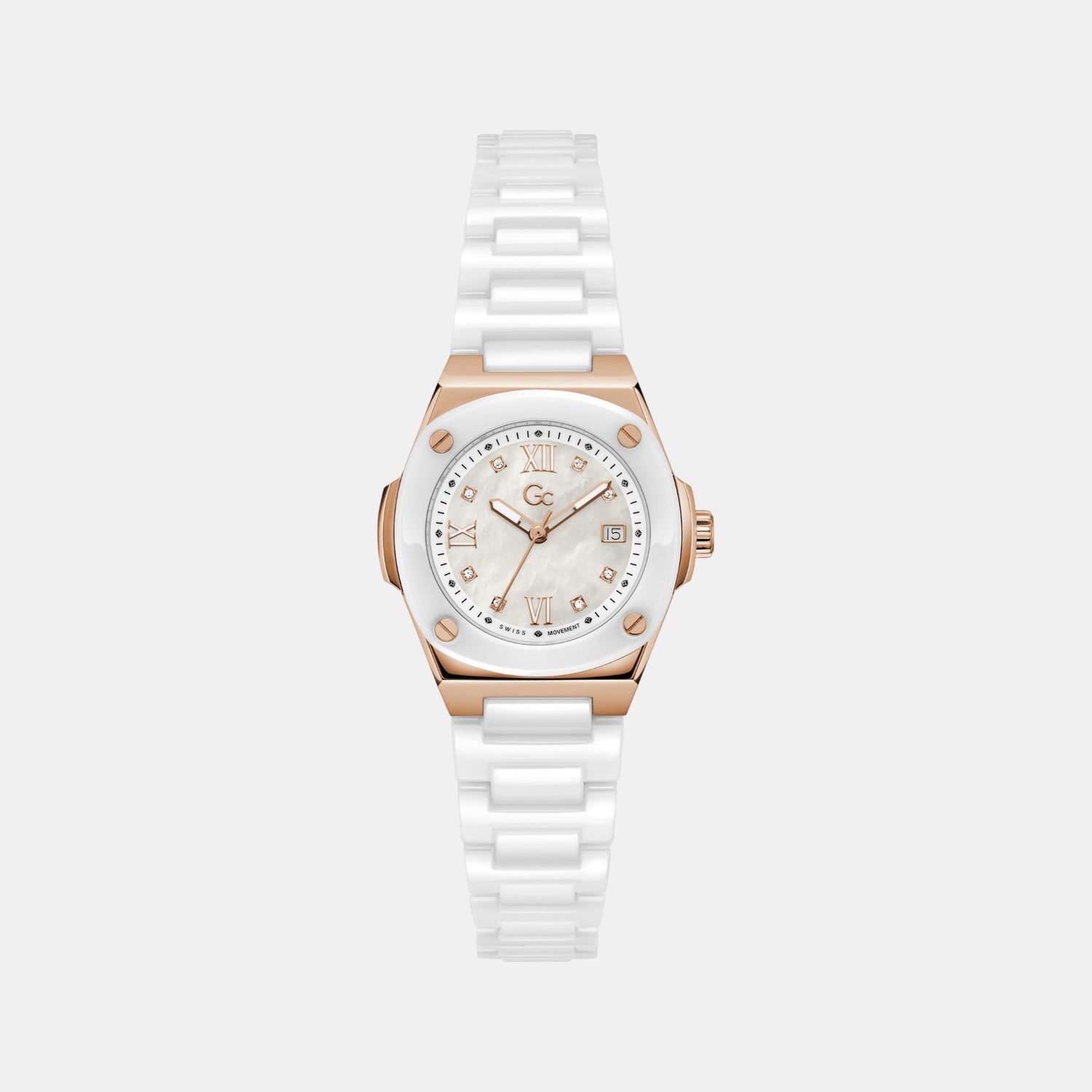 Prodigy Women Women Quartz White Dial Analog Ceramic Watch Z12006L1MF