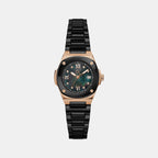 Women Quartz Black Dial Analog Ceramic Watch Z12008L2MF