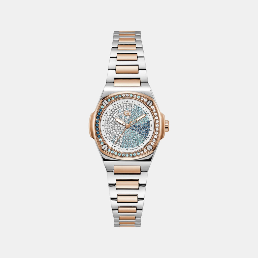 Gc Specials Women Quartz Multicolour Dial Analog Stainless Steel Watch Z12010L9