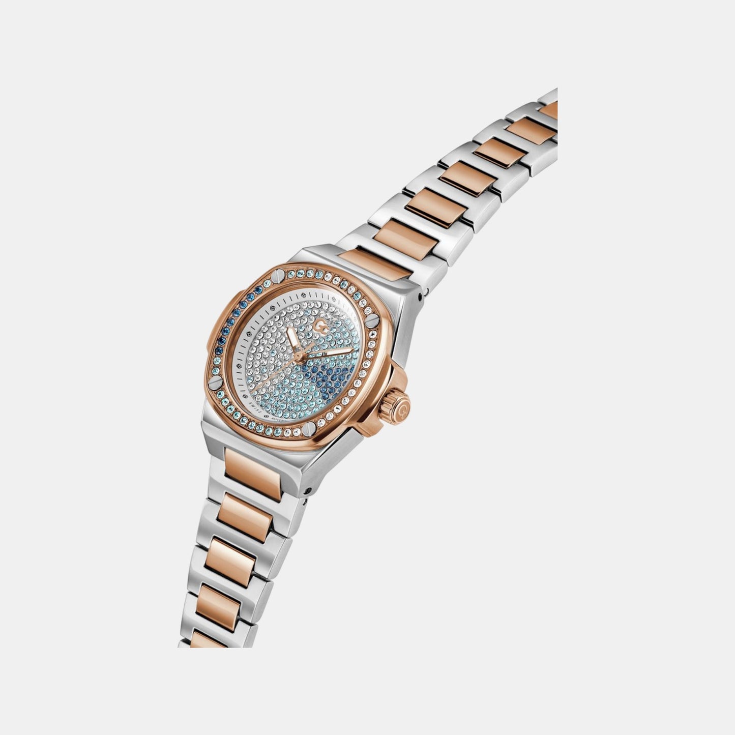 Specials Women Quartz Blue Dial Analog Stainless Steel Watch Z12010L9